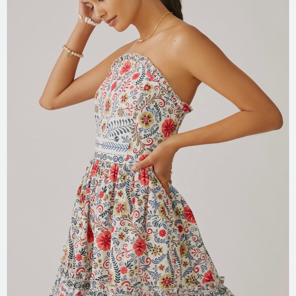 Forever That Girl Ruffle Tube Dress